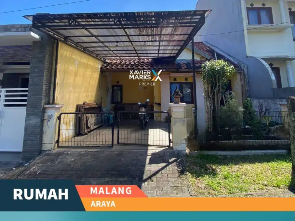 Dibawah Harga Pasar Dijual Rumah Araya Malang Dekat Mall Araya