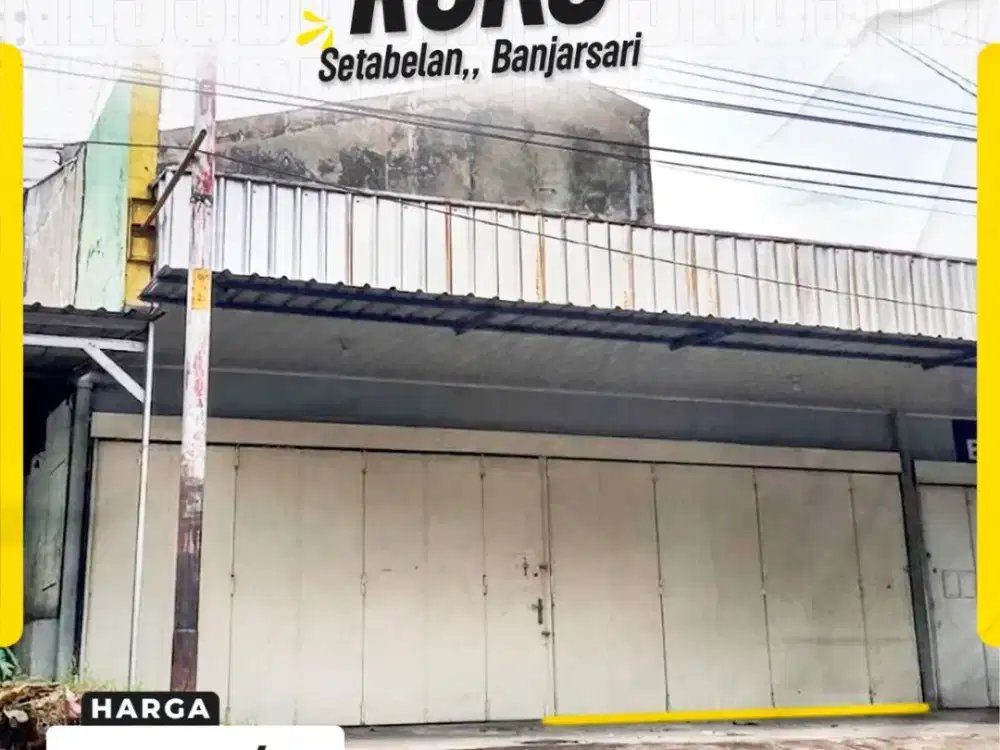 Sewa Ruko Murah & Strategis Jl. Letjend S. Parman Solo, Titik Usaha Efisien di Jantung Kota Solo