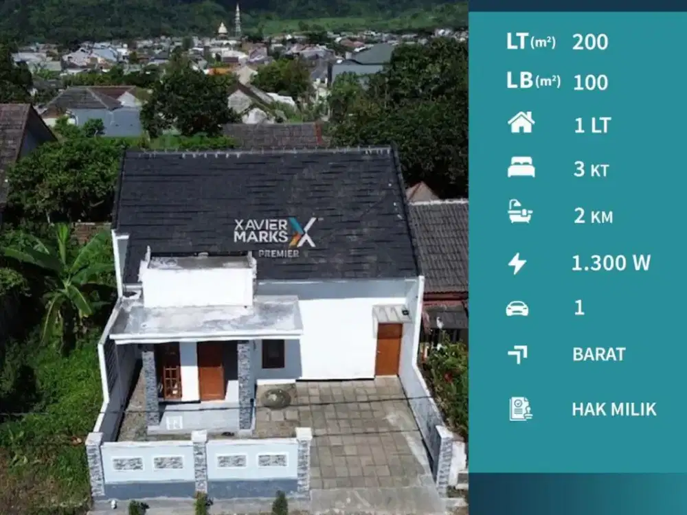 Dijual Rumah 2 Lantai di Malang Anggun Sejahtera Malang View Pegunungan