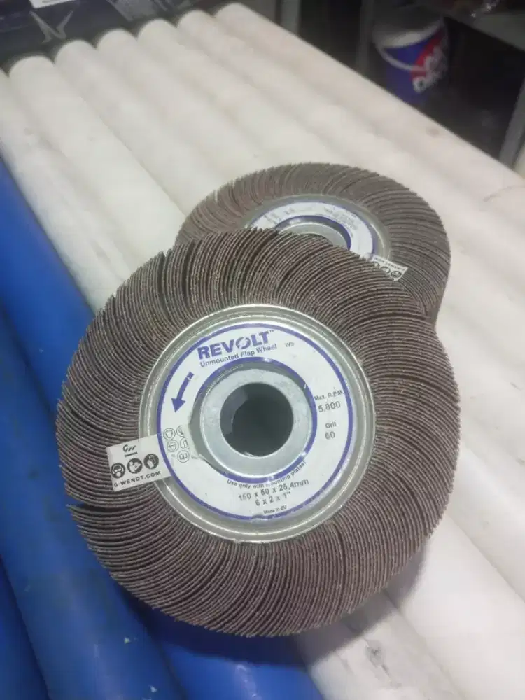 GERINDA AMPLAS MERK REVOLT