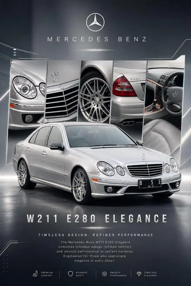 Mercedes-Benz E Class 2008 Bensin