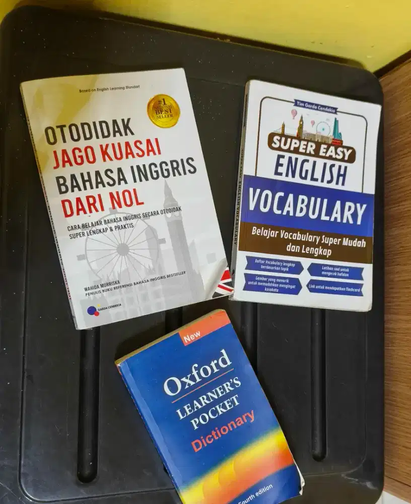 Buku Paket belajar Inggris/ English Otodidak Sepaket | EASY VOCABULARY