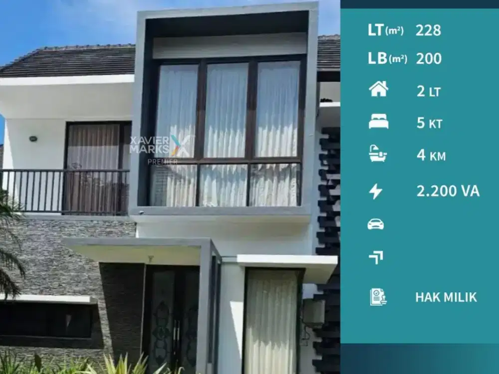 Disewakan Murah Rumah Furnished di Ijen Nirwana Klojen Malang