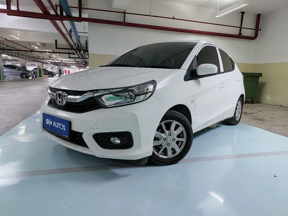 DP MURAH Honda Brio Satya 1.2 E Bensin-MT 2021 Putih C3HAT