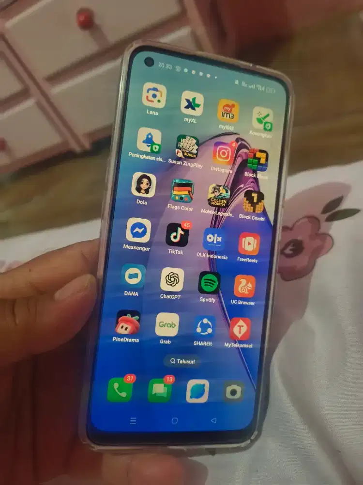 oppo reno 8 5g ram 8/256 mulus no minus