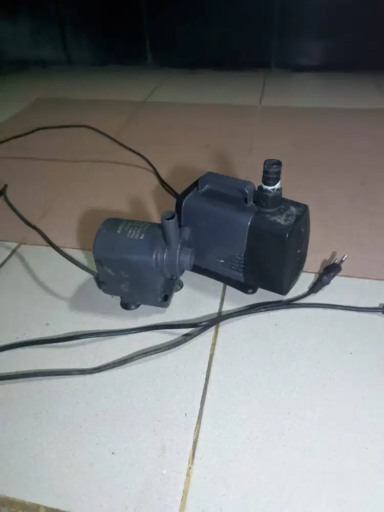 2 Buah pompa celum kolam mati