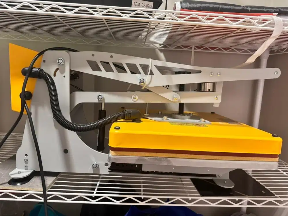 Grakitech mesin heat press sablon kaos