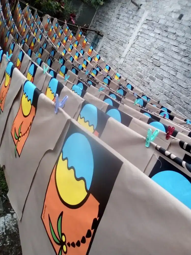 Makloon sablon jaket, kaos, tas dll harga nego