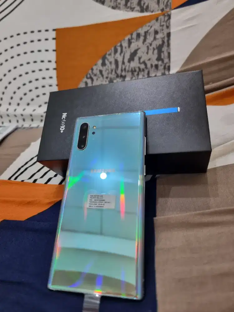 Samsung Note 10+ 12/256 Sein mulus lengkap