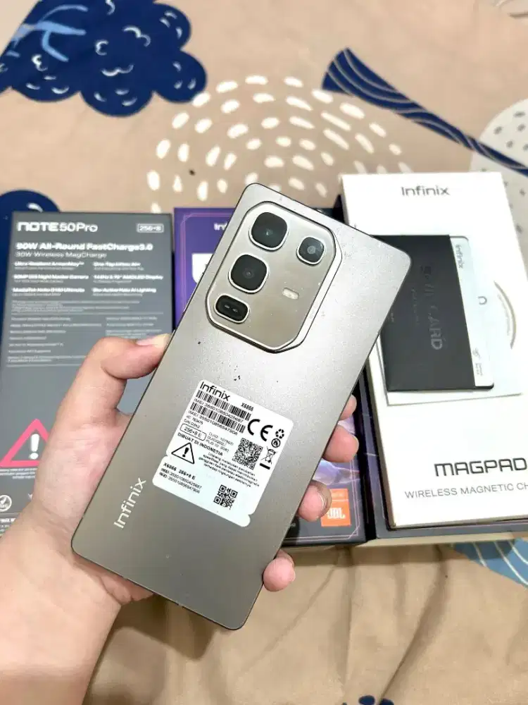 infinix note 50pro like new sebulan pakai