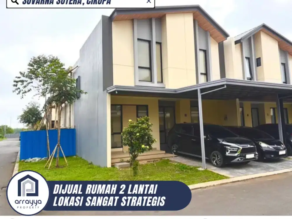 RUMAH CANTIK FULL RENOVASI SIAP HUNI DI SUVARNA SUTERA TANGERANG (DM86)