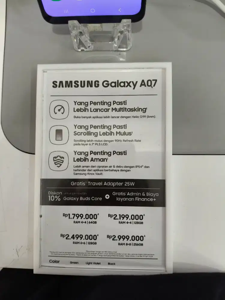 Kredit kredivo Samsung galaxy A07