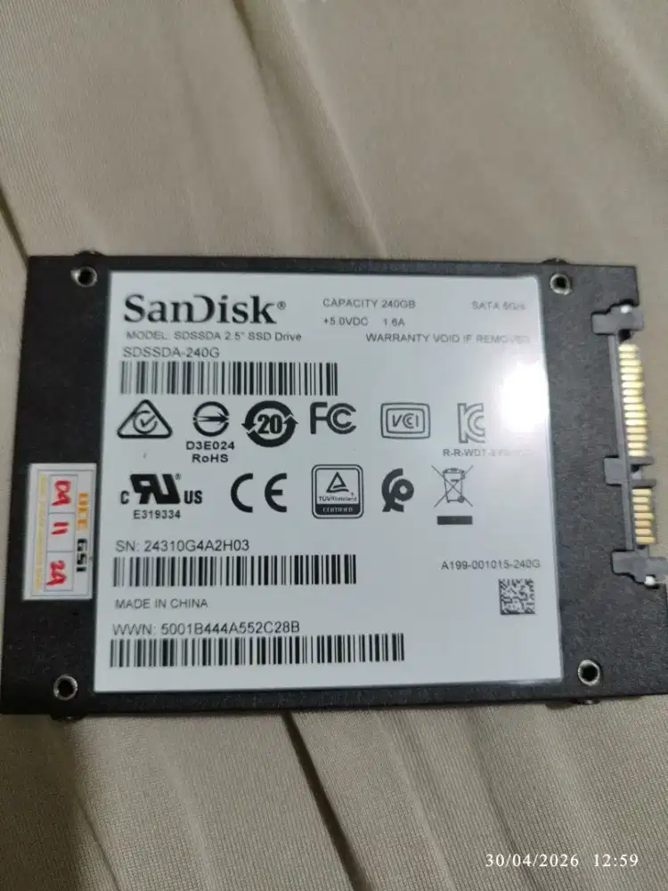 SSD SANDISK 240 GB