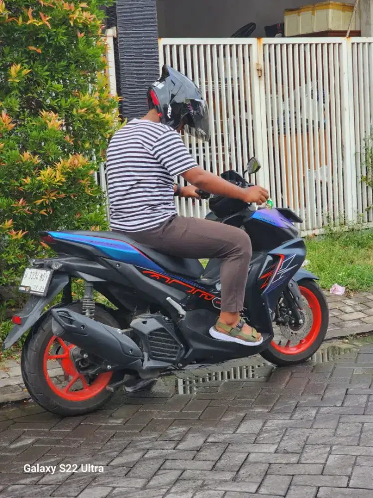 Aerox Cybercity 2024 standart kilometer rendah