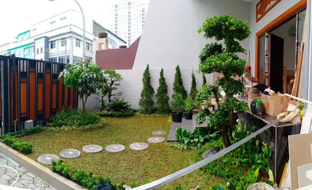 Taman rumah minimalis