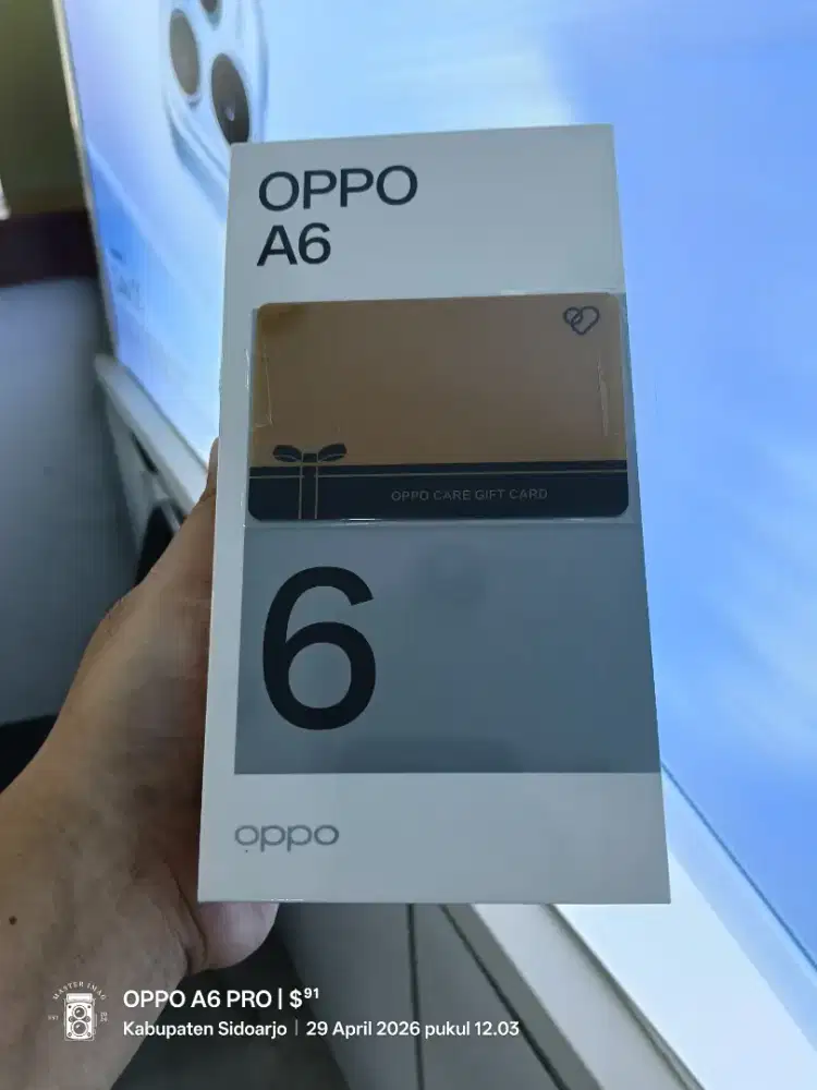 OPPO A6 FREE OPPO CARE
