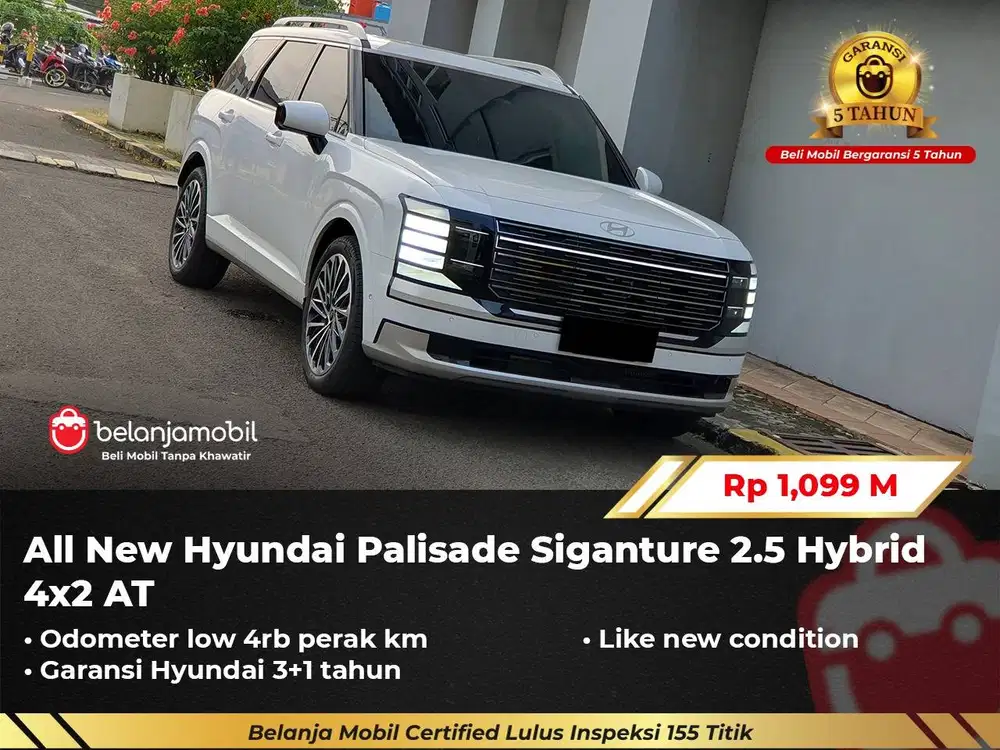 [ LOW KM 4RB ] Hyundai Palisade Siganture 2.5 Hybrid HEV 4x2 2025/2026