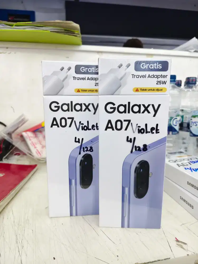 Samsung A07 4/128 New segel free adaptor 25watt