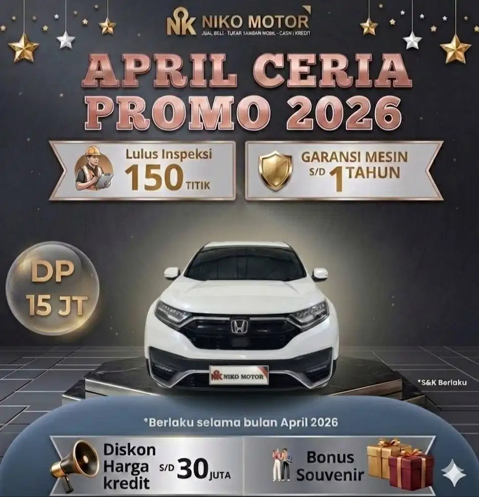 (ANTIK KM21RB) CRV PRESTIGE SENSING 2022 AT :2023|2024