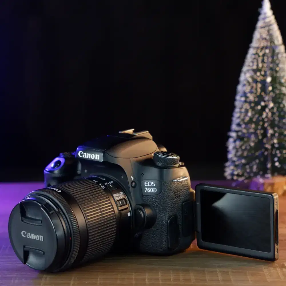 BUANDEL | DSLR CANON 760D WIFI KAMERA PEMULA BADAK