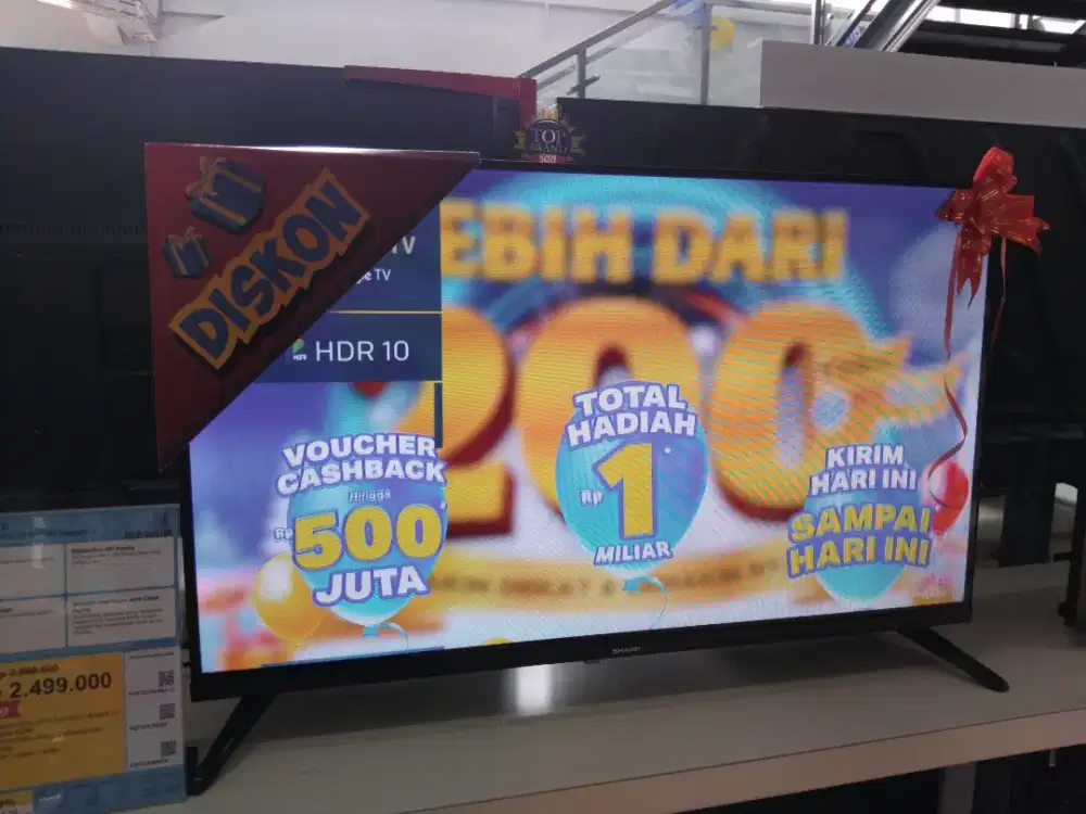 TV SHARP 32 INCH 2k Google TV