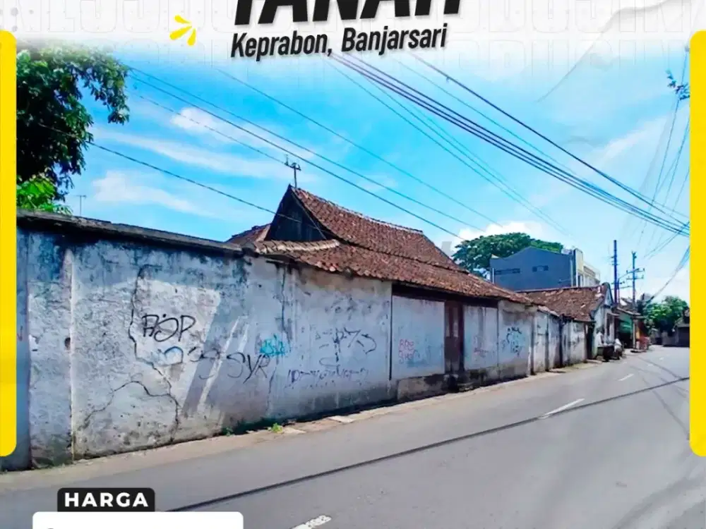 Lahan Komersial Premium Keprabon Solo, Lebar Depan 43m Selangkah ke Pura Mangkunegaran & Slamet Riyadi