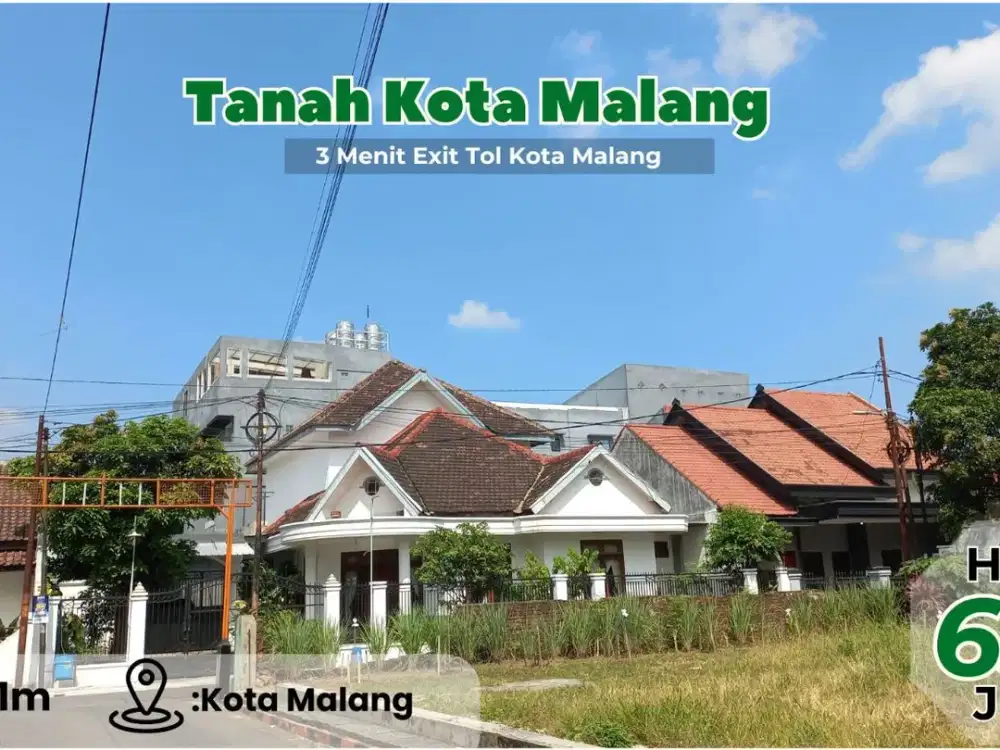 Tanah Malang Kota Sawoajajr Siap Bangun