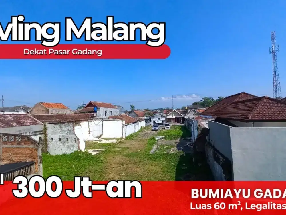 Tanah Poros Jalan Malang Kota