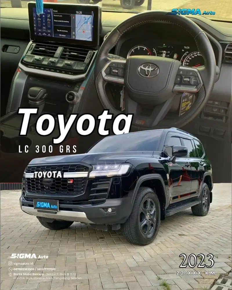 Toyota Landcruiser 300 GRS 2023