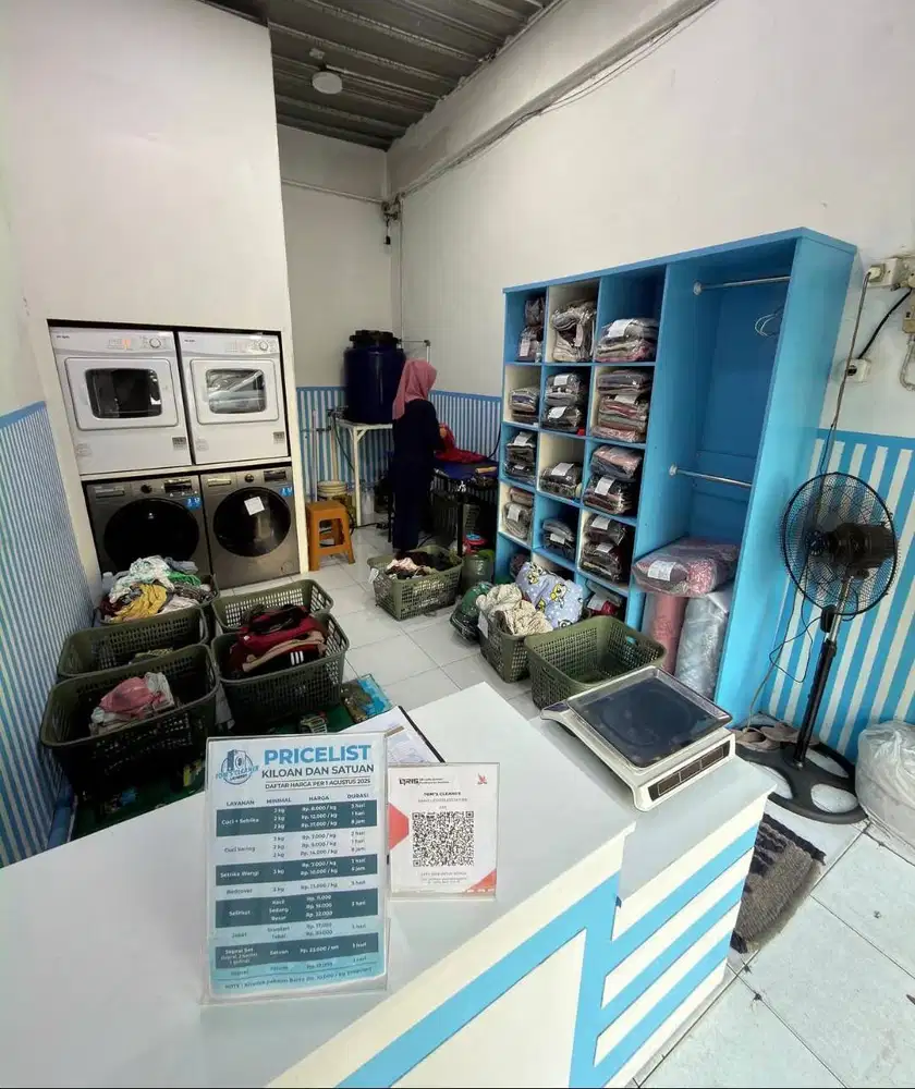 DIBUTUHKAN KARYAWAN LAUNDRY KEDOYA