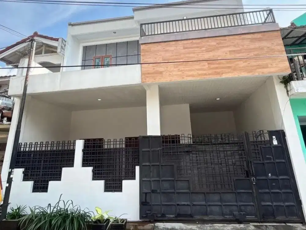 Rumah Baru Modern di Griya Bintara Indah – 2 Lantai, 4 KT, Jalan 2 Mobil, Lokasi Strategis!