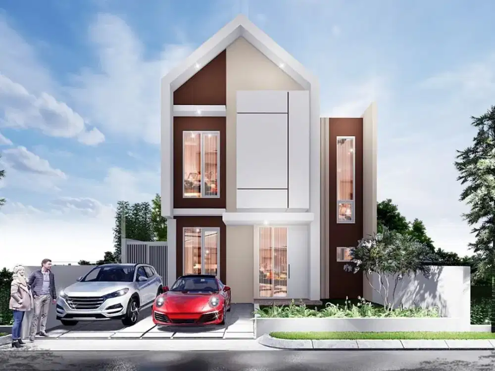 Rumah Baru Mewah di Bintara – 2 Lantai, SHM, Bangunan Fresh & Elegan!