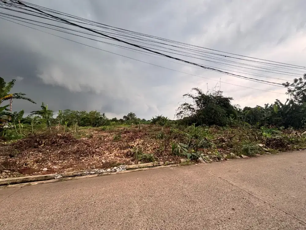 Tanah Kavling Cisauk SHM - Dekat Stasiun Jatake & Tol Legok - Bisa Cicilan