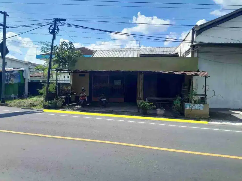 Rumah Strategis Tepi Jln Raya Cocok Usaha Mojosongo