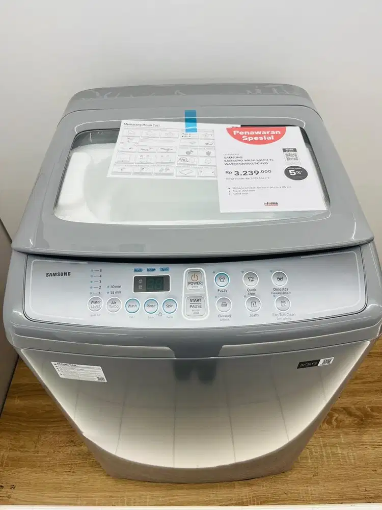 Mesin Cuci Samsung Tabung Atas 9kg