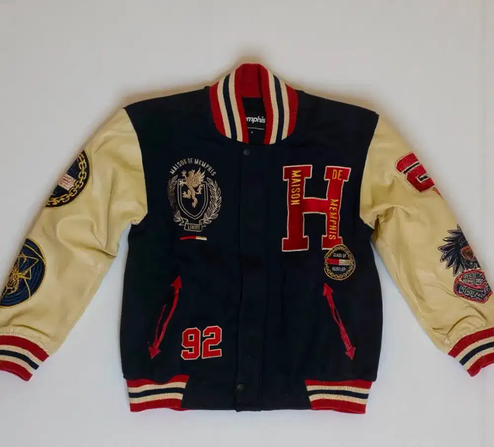 Jacket Varsity Memphis Maison ORI | Anak/Remaja/Dewasa