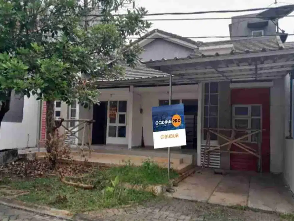 Dijual cepat rumah tanahnya luas harga langka di Cibubur country
Posisinya kuldesak