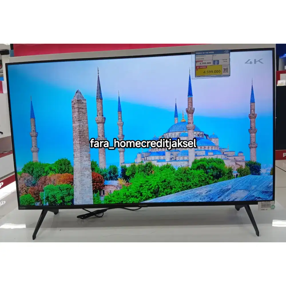 Sharp 4k Google TV 43