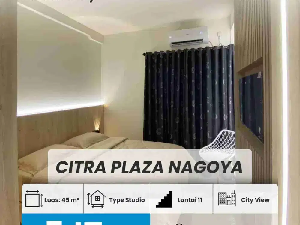 di sewakan Apartemen Citra Plaza Nagoya Batam