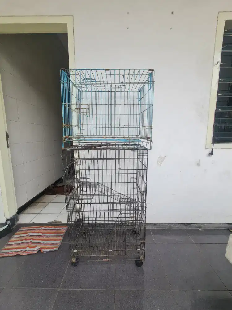 Kandang kucing 2 buah