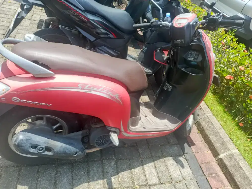 Honda Scoopy Merah 2019