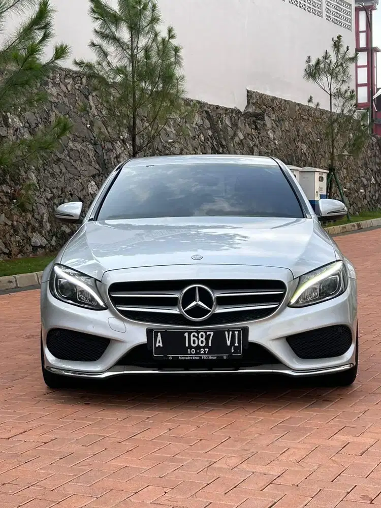 Termurah se Indonesia Mercedes Benz C200 AMG 2.0 AT 2018 Silver