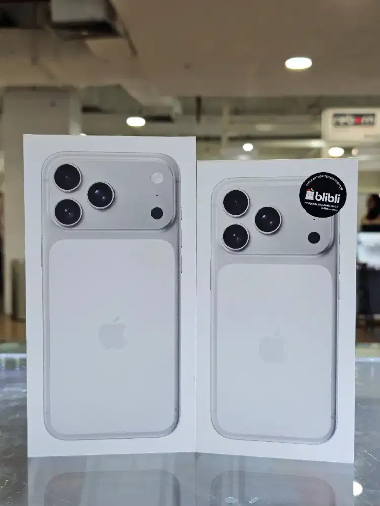 Iphone 17 pro max 256gb dan 17 pro 256 silver garansi resmi