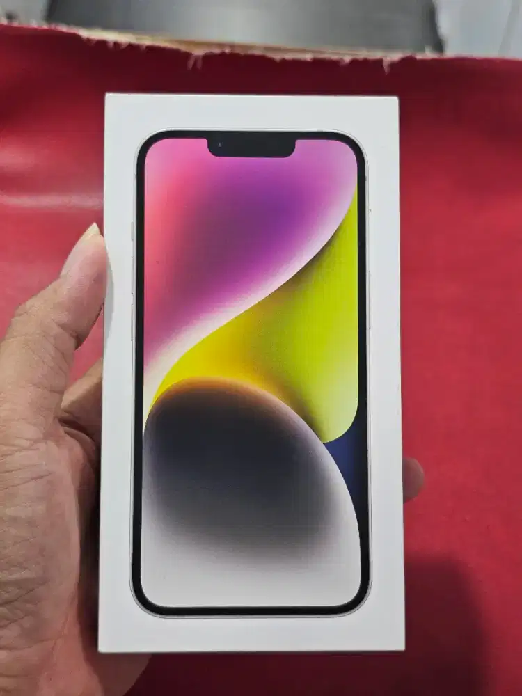 Iphone 14 128gb starlight new garansi resmi