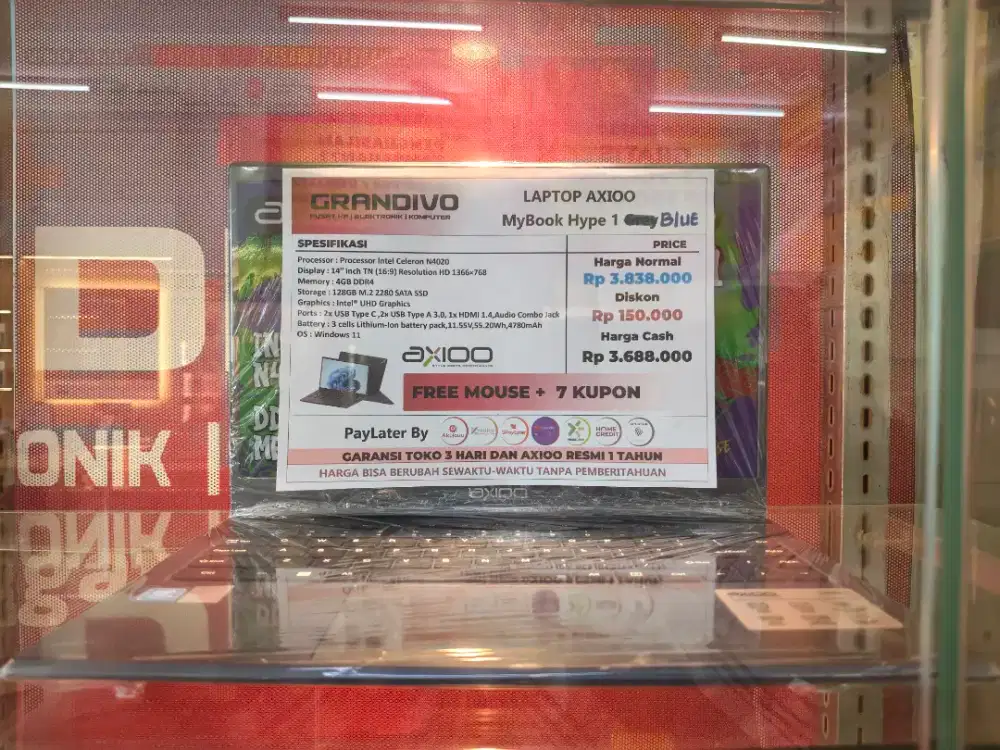 Promo 0% Laptop Axioo