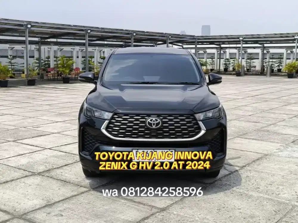(KM37RB) TOYOTA KIJANG INNOVA G HV CVT 2.0 HYBRID AT 2024/PAJAK 2-2027