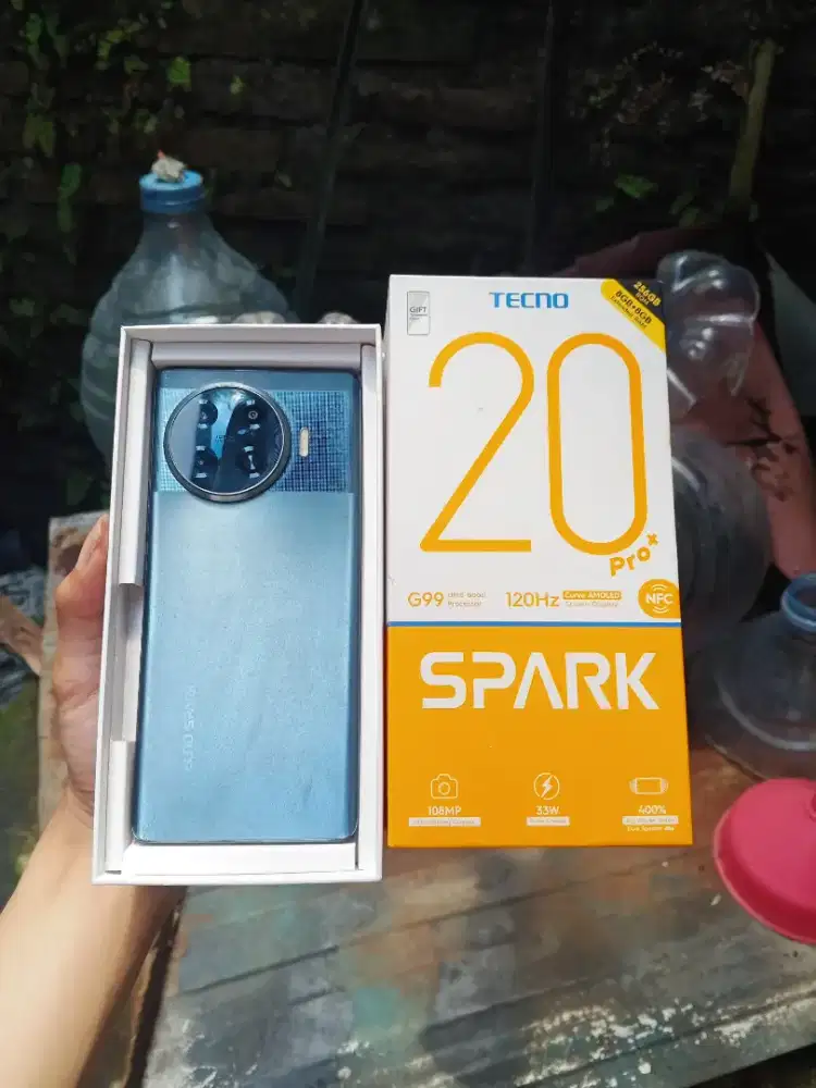 Tecno Spark 20 Pro Plus 8/256GB Fullset NoMinus