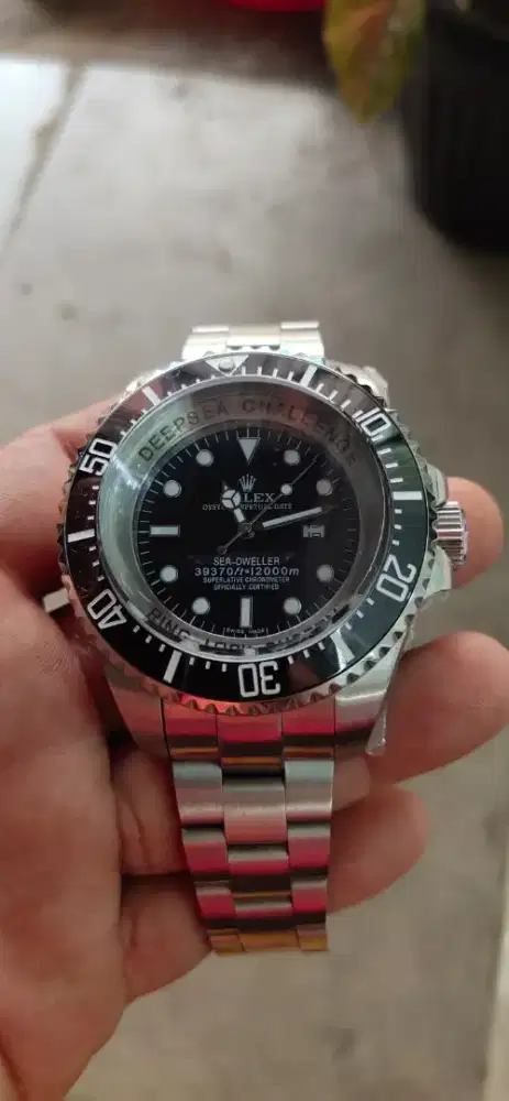 (WAJIB Transaksi Offline)Diver Watch Rlex Deepsea Dweller Swiss Clean