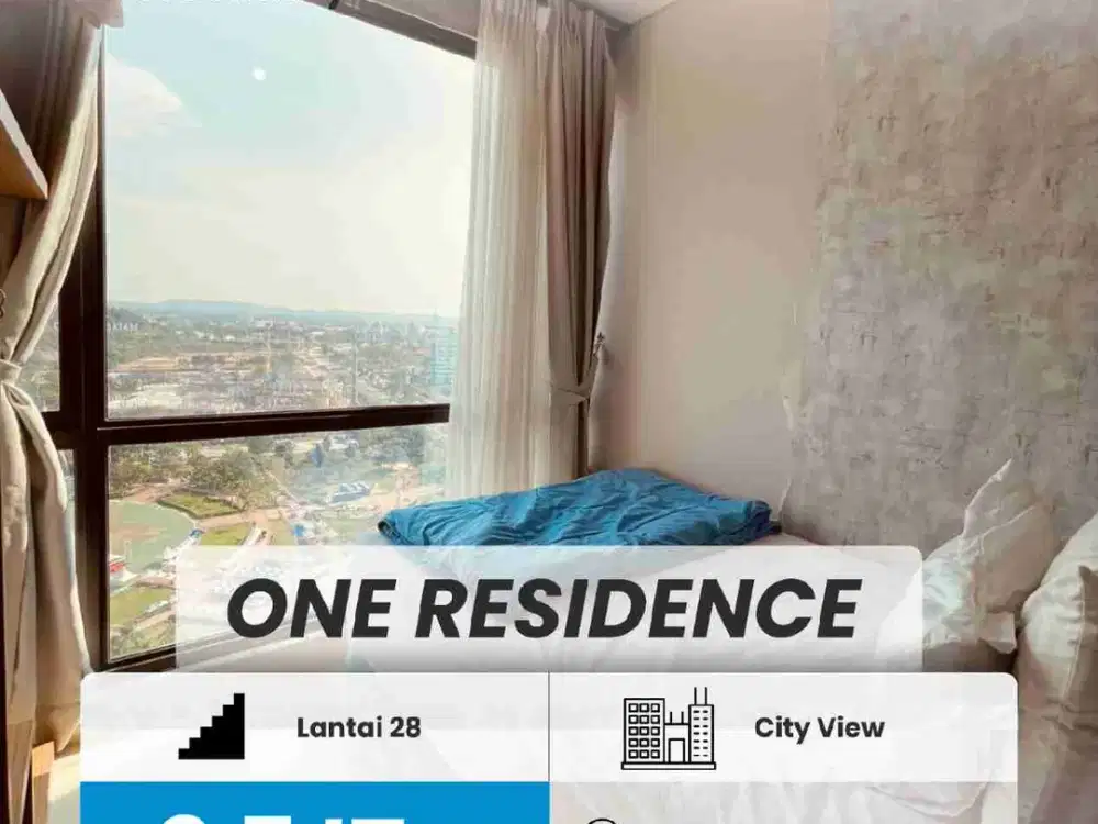 di sewakan apartemen one residence Batam siap huni