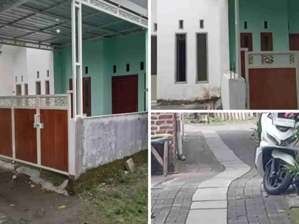 Rumah baru siap huni sarirogo Sukodono bisa kredit inhouse